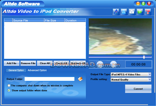 Altdo Video to iPod Converter 