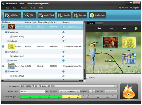 Aiseesoft HD to DVD Converter