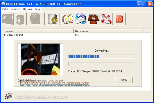 AVI to VCD SVCD DVD Converter Pro