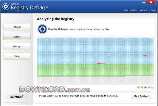 Simnet Registry Defrag