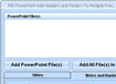 MS PowerPoint Add Headers and Footers To Multiple Presentations Software
