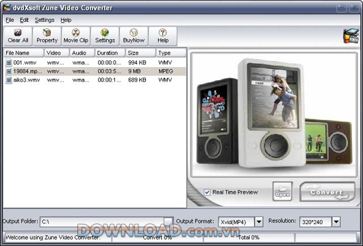 dvdXsoft Zune Video Converter