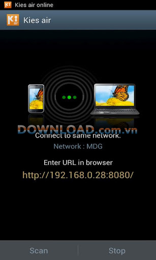 Kies Air for Android