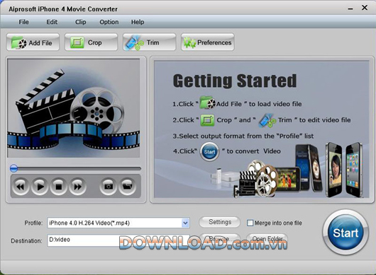 Aiprosoft iPhone 4 Movie Converter