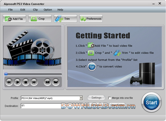 Aiprosoft PS3 Video Converter 