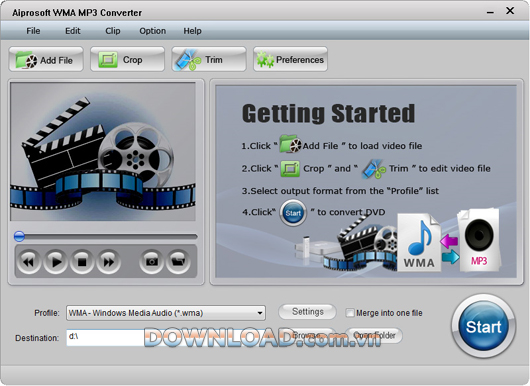 Aiprosoft WMA MP3 Converter