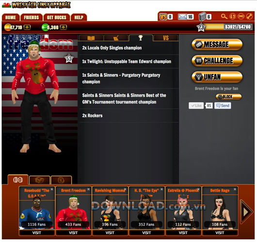 Wrestler: Unstoppable