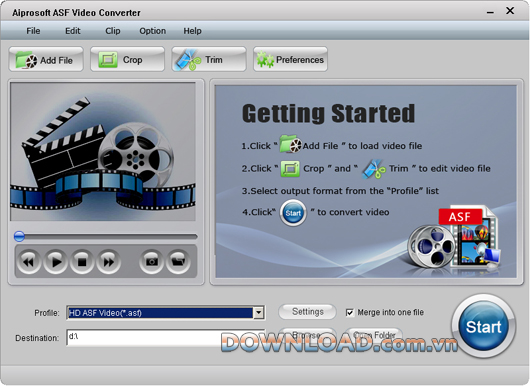 Aiprosoft ASF Video Converter