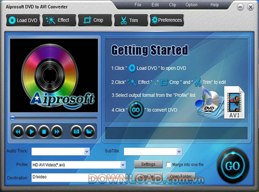 Aiprosoft DVD to AVI Converter 