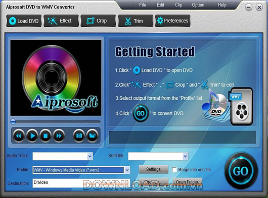 Aiprosoft DVD to WMV Converter