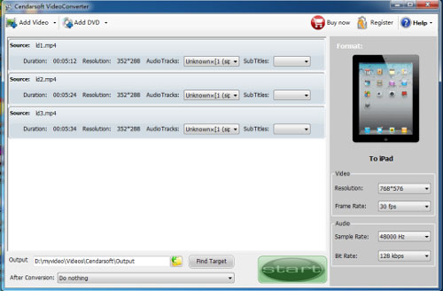 Cendarsoft Video Converter