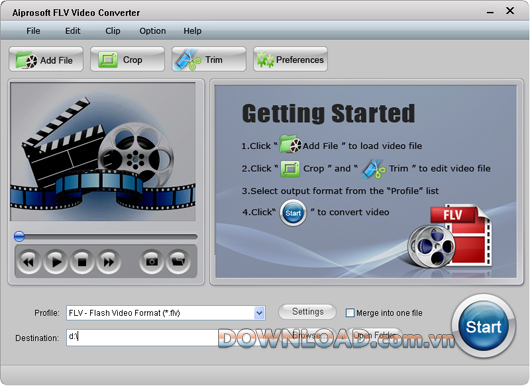Aiprosoft FLV Video Converter