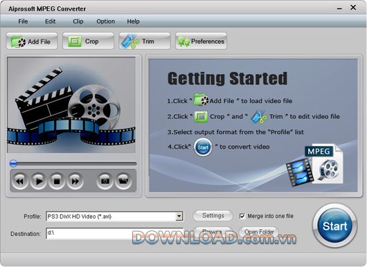Aiprosoft MPEG Converter
