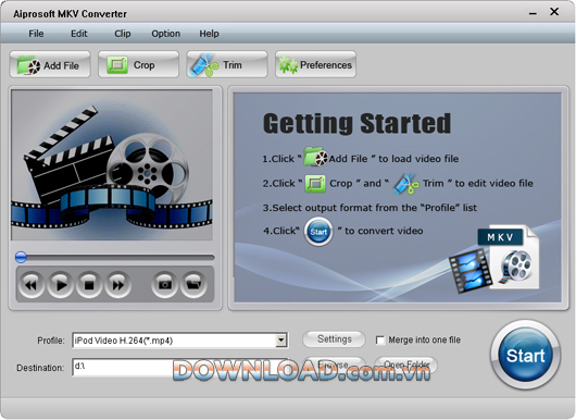 Aiprosoft MKV Converter