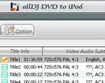 Alldj DVD To iPod Ripper