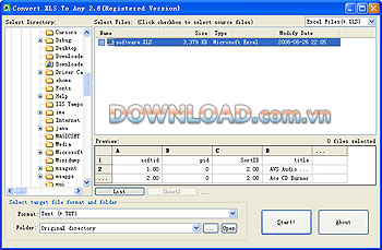 Convert XLS To Any