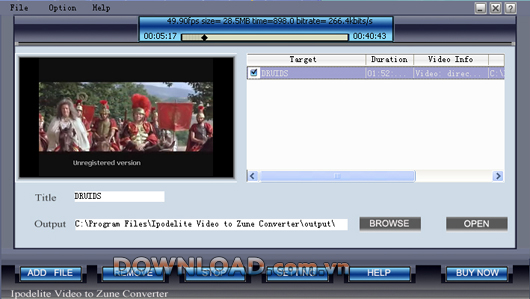 Ipodelite Video To Zune Converter