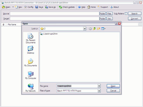 Batch PPT To HTML Converter