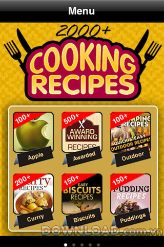 5000+ Cooking Recipes for iOS
