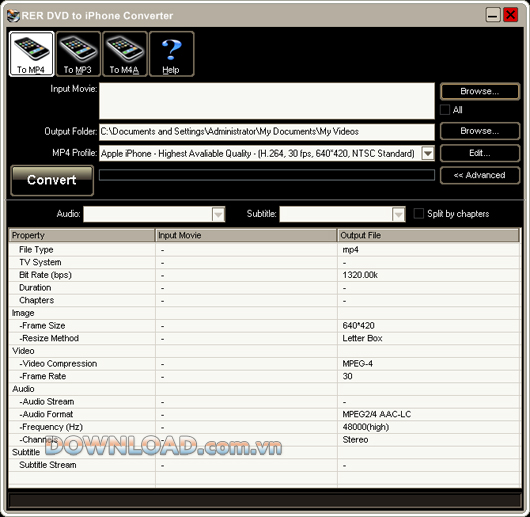 RER DVD to iPhone Converter