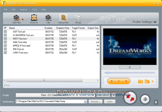 RipToo FLV Converter