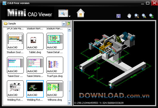 Mini CAD Viewer