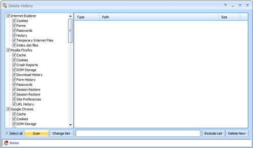 Puran Delete History