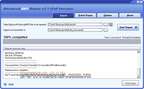 Advanced BKF Repair
