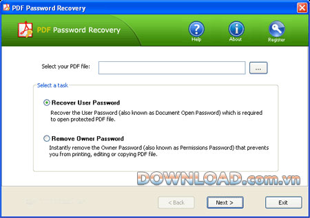 Top Password  PDF Password Recovery