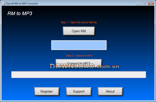 Zizisoft RM to MP3 Converter