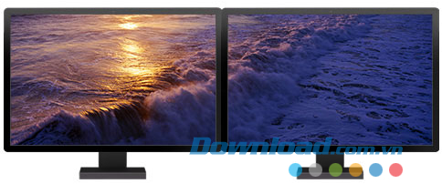 Waves panoramic theme