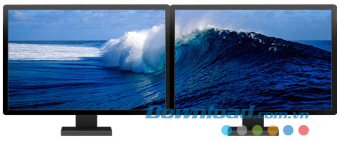 Waves panoramic theme