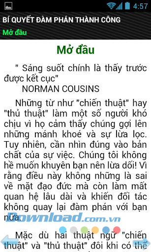 Bí quyết đàm phán thành công for Android
