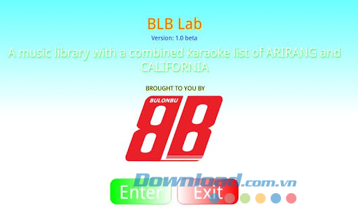 Thư viện bài hát BLBLab for Android