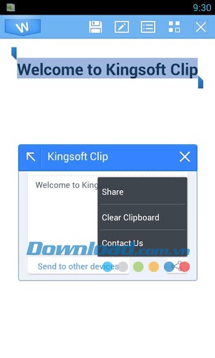 Kingsoft Clip for Android
