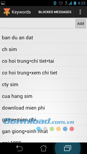 TurboBH SMS Filter for Android