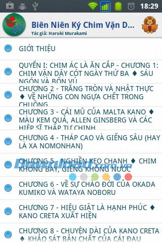 Biên niên ký chim vặn dây cót for Android