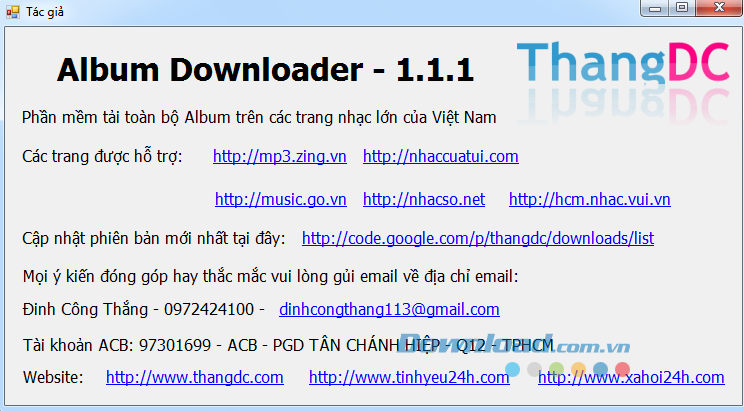 Album Downloader