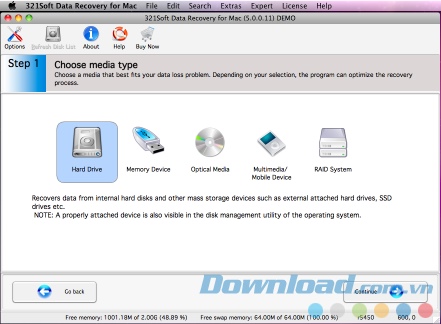 321Soft Data Recovery for Mac
