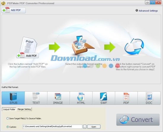 PDFMate PDF Converter Professional