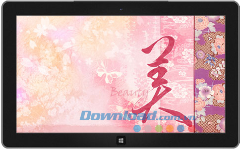Calligraphy theme