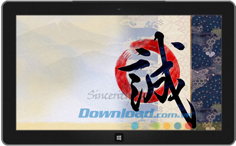 Calligraphy theme