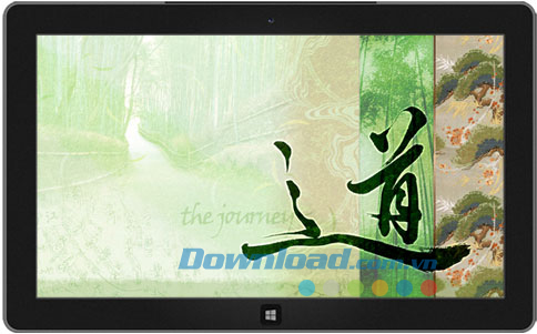 Calligraphy theme