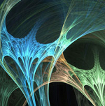 Futuristic Fractals theme