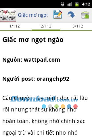 Giấc mơ ngọt ngào for Android