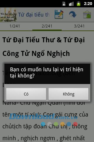 Tứ đại tiểu thư và tứ đại công tử ngỗ nghịch for Android