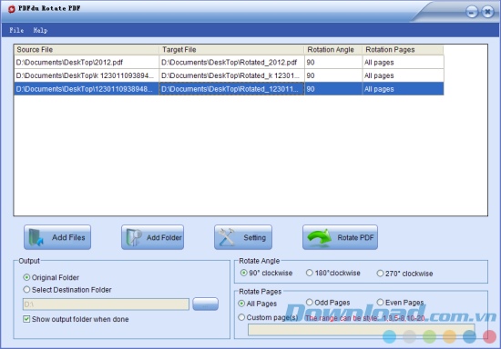PDFdu Rotate PDF