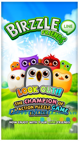 Line Birzzle Friends for iOS