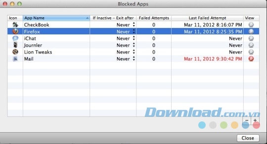 Mac App Blocker