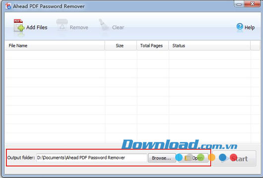Ahead PDF Password Remover